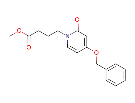 4-(4-Benzyloxy-2-oxo-2H-pyridin-1-yl)-butyric acid methyl ester