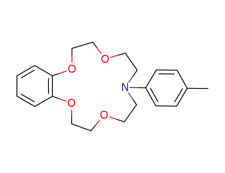 2,3-benzo-10-N-(methylphenyl)-1,4,7,13-tetraoxa-10-azacyclopentadecane