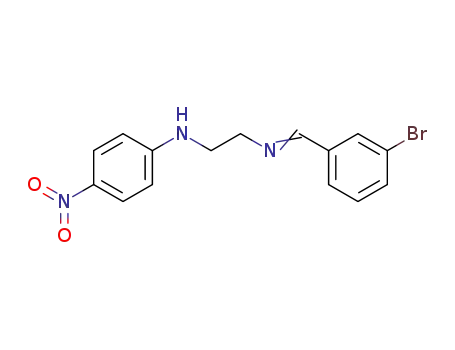 N-[1-(3-Bromo-phenyl)-meth-(E)-ylidene]-N'-(4-nitro-phenyl)-ethane-1,2-diamine