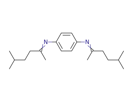 N,N'-bis-(1,4-dimethyl-pentylidene)-benzene-1,4-diamine