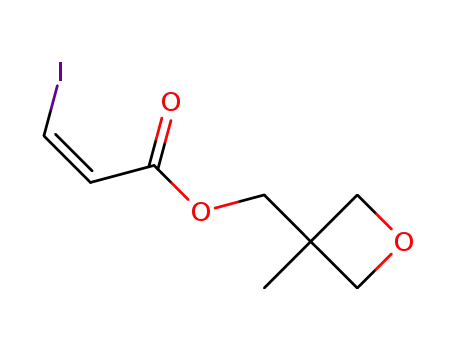 (3-methyl-3-oxetanyl)methyl (Z)-3-iodo-2-propenoate