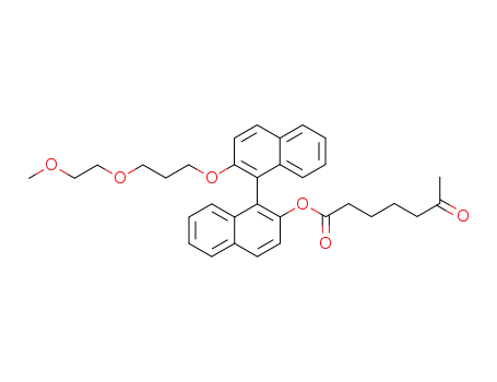 6-oxo-heptanoic acid 2'-[3-(2-methoxy-ethoxy)-propoxy]-[1,1']binaphthalenyl-2-yl ester