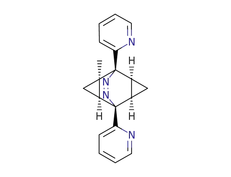 exo,exo-2-methyl-1,5-bis(2-pyridyl)-9,10-diazatetracyclo[3.3.2.02.4.06.8]dec-9-ene