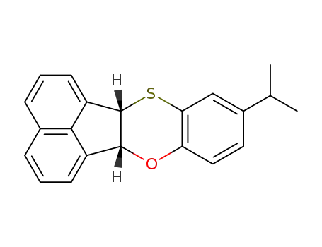 6-(1-methylethyl)-2,3-dihydroacenaphthene[1,4]benzoxathiin
