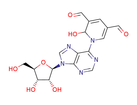 6-(3,5-diformyl-2-hydroxy-1,2-dihydropyridin-1-yl)-9-(β-D-ribofuranosyl)purine