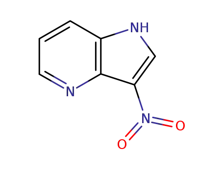 Molecular Structure of 23612-33-1 (3-NITRO-4-AZAINDOLE)