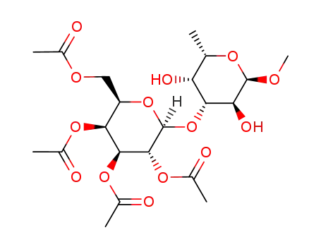 methyl 3-O-(2’,3’,4’,6’-tetra-O-acetyl-β-D-galactopyranosyl)-α-L-fucopyranoside