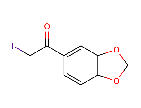 1-(3,4-methylenedioxyphenyl)-2-iodoethanone
