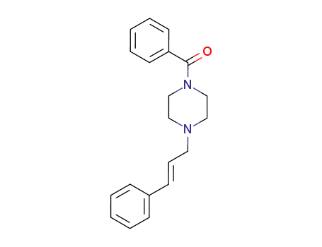 1-benzoyl-4-cinnamylpiperazine