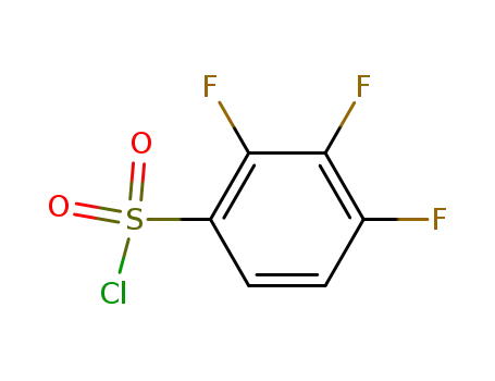 Molecular Structure of 175278-08-7 (2,3,4-Trifluorobenzenesulfonyl chloride)