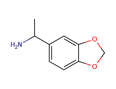 Molecular Structure of 121734-64-3 (1-BENZO[1,3]DIOXOL-5-YL-ETHYLAMINE)