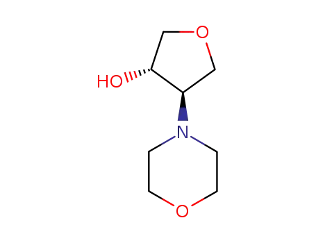 trans-3-hydroxy-4-morpholinotetrahydrofuran