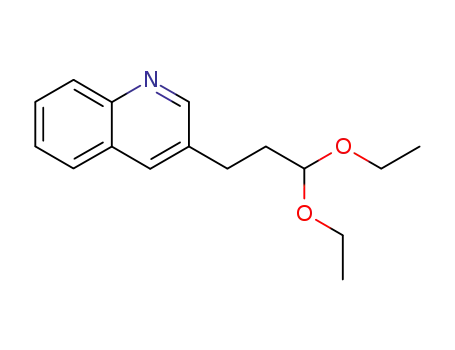 3-(3,3-diethoxy-propyl)-quinoline
