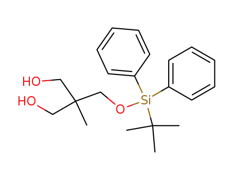 2-((tert-butyl-diphenyl-silanyloxy)methyl)-2-methyl-propane-1,3-diol