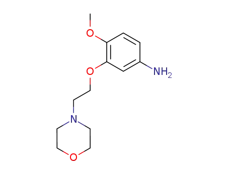 4-methoxy-3-(2-morpholinoethoxy)aniline