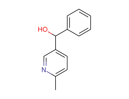 5-(α-hydroxybenzyl)-2-methylpyridine