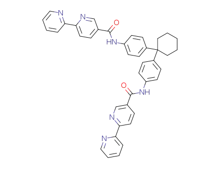 N,N'-bis(2,2'-bipyridyl-5-yl)carbonyl-1,1-bis(4-aminophenyl)cyclohexane