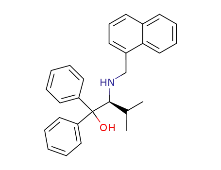 (S)-3-methyl-2-[(napthalen-1ylmethyl)-amino]-1,1-diphenyl-butan-1-ol