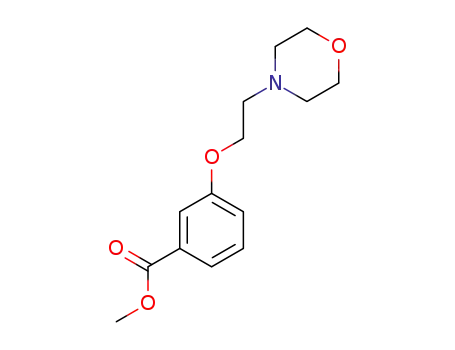 methyl 3-(2-morpholinyl-4-ylethoxy)benzoate