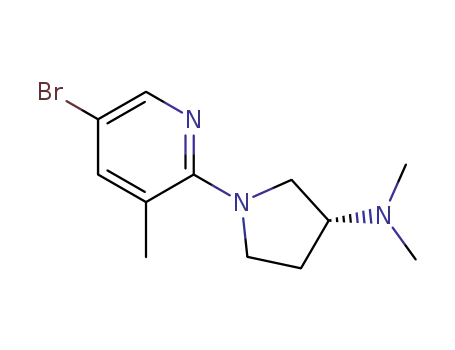 [(R)-1-(5-bromo-3-methyl-pyridin-2-yl)-pyrrolidin-3-yl]-dimethyl-amine