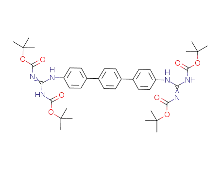 4,4''-bis-(N',N''-t-butoxycarbonyl)guanidino-[1,1';4',1'']terphenyl