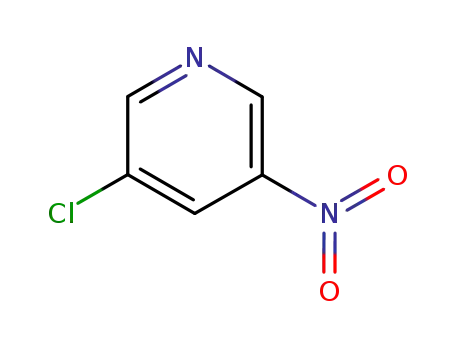 Molecular Structure of 22353-33-9 (3-CHLORO-5-NITROPYRIDINE)