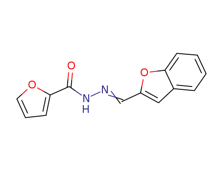 furan-2-carboxylic acid [(benzofuran-2-yl)methylene] hydrazide