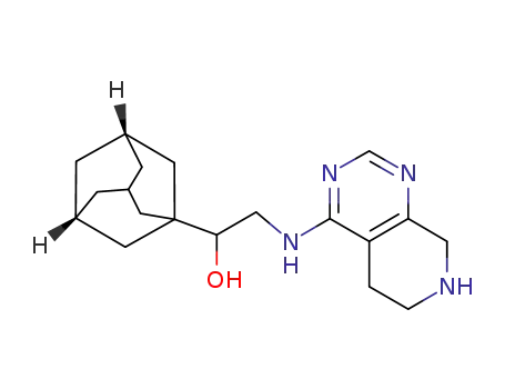 1-adamantan-1-yl-2-(5,6,7,8-tetrahydro-pyrido[3,4-d]pyrimidin-4-ylamino)-ethanol