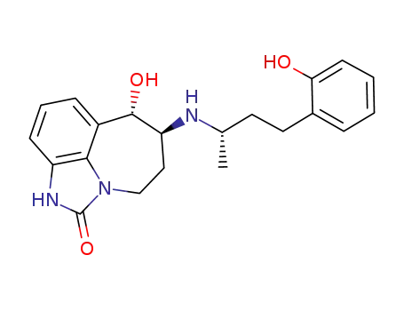 (6S,7S)-7-hydroxy-6-{[(S)-3-(2-hydroxyphenyl)-1-methylpropyl]amino}-4,5,6,7-tetrahydroimidazo[4,5,1-jk][1]benzazepin-2(1H)-one