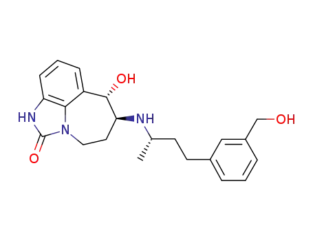 (6S,7S)-7-hydroxy-6-({(S)-3-[3-(hydroxymethyl)phenyl]-1-methylpropyl}amino)-4,5,6,7-tetrahydroimidazo[4,5,1-jk][1]benzazepin-2(1H)-one