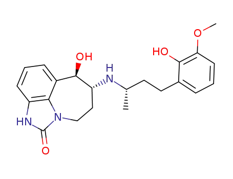 (6R,7R)-7-hydroxy-6-{[(S)-3-(2-hydroxy-3-methoxyphenyl)-1-methylpropyl]amino}-4,5,6,7-tetrahydroimidazo[4,5,1-jk][1]benzazepin-2(1H)-one