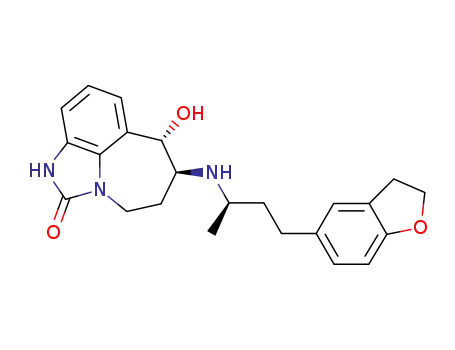 (6S,7S)-6-{[(R)-3-(2,3-dihydro-1-benzofuran-5-yl)-1-methylpropyl]amino}-7-hydroxy-4,5,6,7-tetrahydroimidazo[4,5,1-jk][1]benzazepin-2(1H)-one