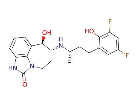 (6R,7R)-6-{[(S)-3-(3,5-difluoro-2-hydroxyphenyl)-1-methylpropyl]amino}-7-hydroxy-4,5,6,7-tetrahydroimidazo[4,5,1-jk][1]benzazepin-2(1H)-one