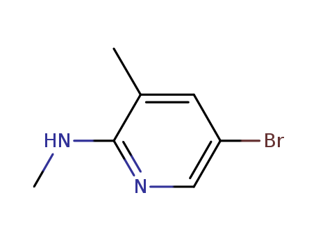 245765-66-6,5-broMo-N,3-diMethylpyridin-2-aMine,5-broMo-N,3-diMethylpyridin-2-aMine;2-PyridinaMine, 5-broMo-N,3-diMethyl-;5-BroMo-3-Methyl-2-(MethylaMino)pyridine, 96%;(5-BroMo-3-Methylpyridin-2-yl)MethanaMine