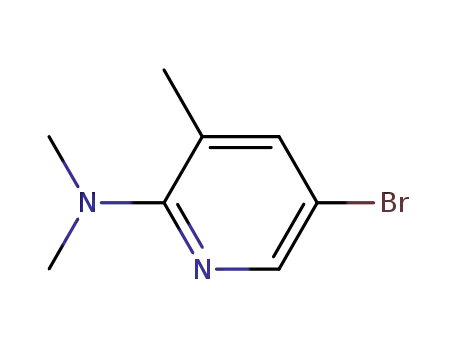 N-(5-bromo-3-methyl-2-pyridyl)-N,N-dimethylamine
