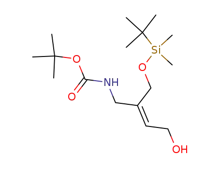 trans-[2-(tert-butyl-dimethyl-silanyloxymethyl)-4-hydroxy-but-2-enyl]-carbamic acid tert-butyl ester
