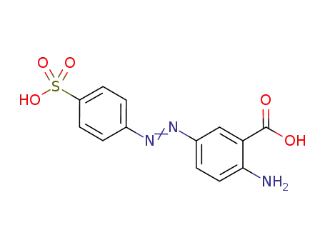 2-amino-5-((4-sulfophenyl)diazenyl)benzoic acid