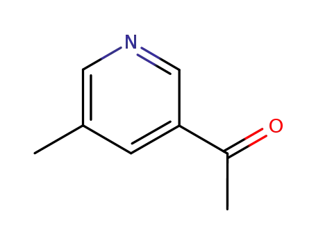 Molecular Structure of 42972-46-3 (Ethanone, 1-(5-methyl-3-pyridinyl)-)