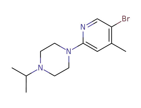 1-(5-bromo-4-methylpyridin-2-yl)-3-isopropyl-piperazine