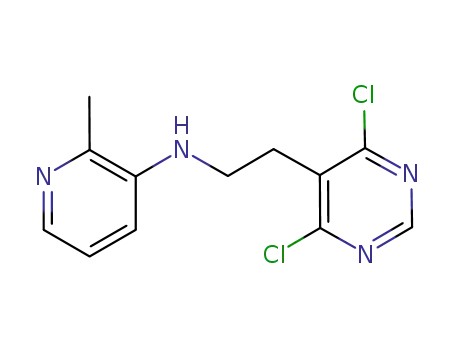 N-[2-(4,6-dichloro-5-pyrimidinyl)ethyl]-2-methyl-3-pyridinamine