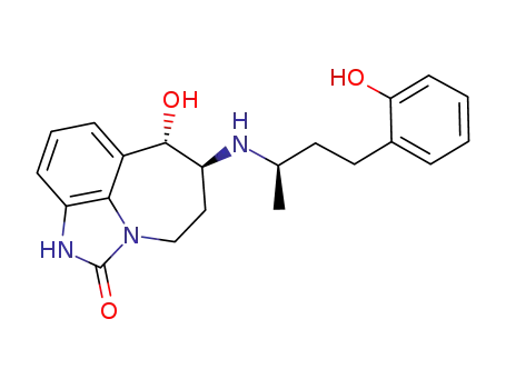 7-hydroxy-6-{[3-(2-hydroxyphenyl)-1-methylpropyl]amino}-4,5,6,7-tetrahydroimidazo[4,5,1-jk][1]benzazepin-2(1H)-one