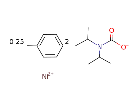 N,N-diisopropylcarbamato nickel(II)