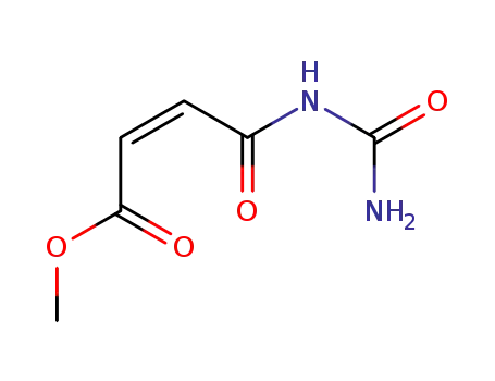Molecular Structure of 105-63-5 (methyl N-carbamoylmaleamate)