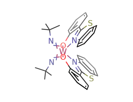 bis(tert-butylimido)bis(2-benzothiazolyl-2-phenolato)tungsten