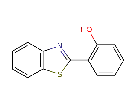 Molecular Structure of 3411-95-8 (2-(2-Hydroxyphenyl)benzothiazole)