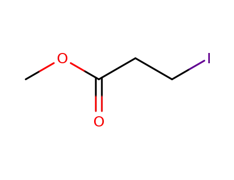 Molecular Structure of 5029-66-3 (3-Iodopropionic acid methyl ester)