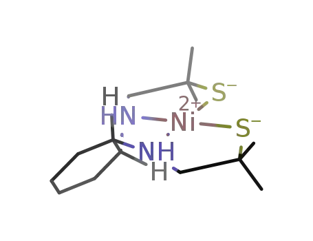 trans-rac-N,N'-bis(2-mercapto-2-methylprop-1-yl)-1,2-cyclohexanediaminenickel(II)