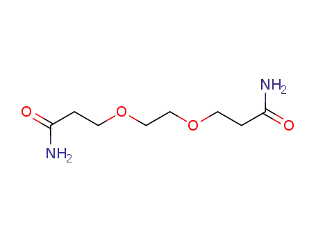 Molecular Structure of 93930-31-5 (Propanamide, 3,3'-[1,2-ethanediylbis(oxy)]bis-)