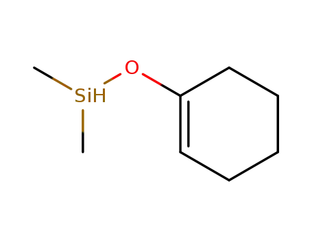 Molecular Structure of 64340-79-0 (Silane, (1-cyclohexen-1-yloxy)dimethyl-)