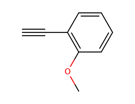 Molecular Structure of 767-91-9 (1-ETHYNYL-2-METHOXYBENZENE)
